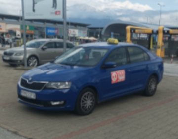 Škoda Rapid – vozidlo 1 Taxi Poprad